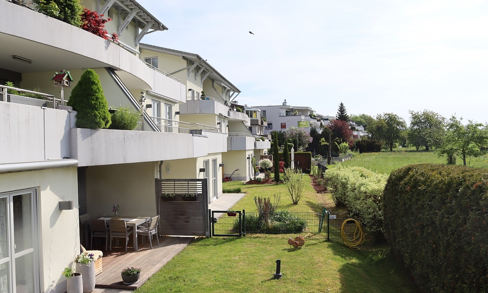 1A Lage + Lift + 2xTG + Garten = TOP Wohnebene in Unterlauchringen!